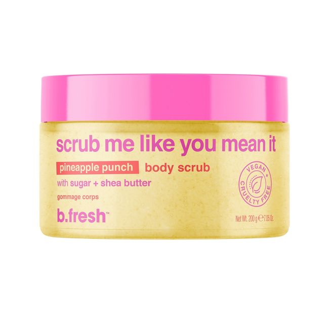 Мне нравится, что ты это имеешь в виду, ананасовый пунш-скраб для тела B.fresh, 200 гр
Мне нравится, что ты это имеешь в виду, ананасовый пунш-скраб для тела B.fresh, 200 гр