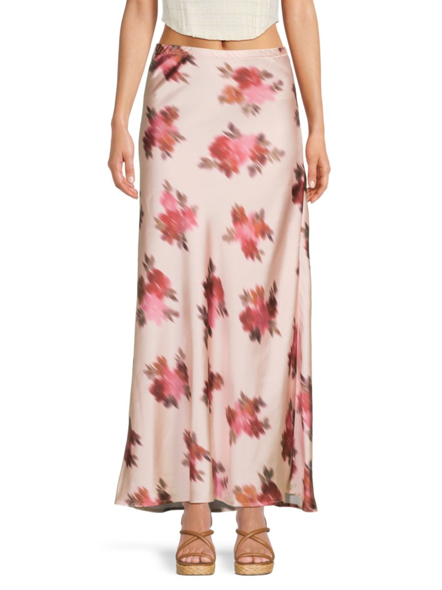 Юбка-комбинация из атласа с цветочным принтом WeWoreWhat, цвет Blush Multi
Юбка-комбинация из атласа с цветочным принтом WeWoreWhat, цвет Blush Multi