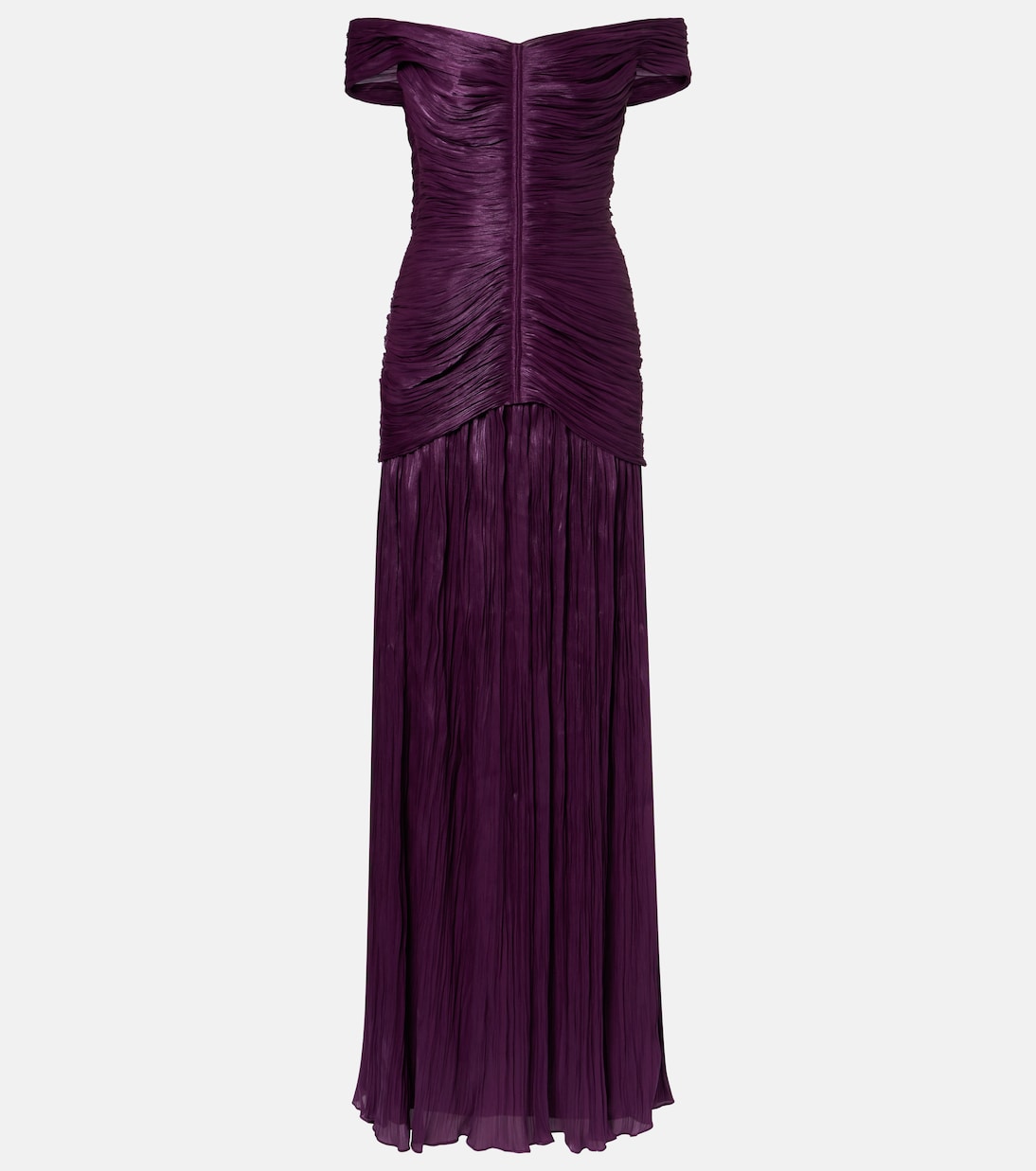 Креповое платье-бюстье с открытыми плечами Marmar Halim, Plum
Креповое платье-бюстье с открытыми плечами Marmar Halim, Plum