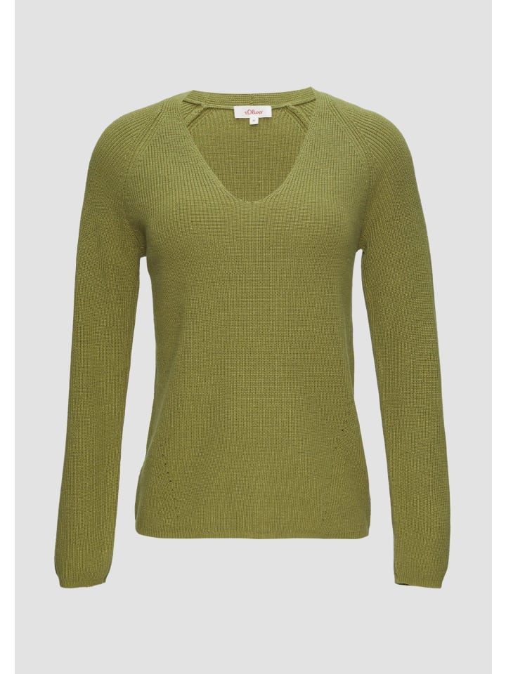 Вязаный свитер в цвете 7774_guacamole s.Oliver
Вязаный свитер в цвете 7774_guacamole s.Oliver