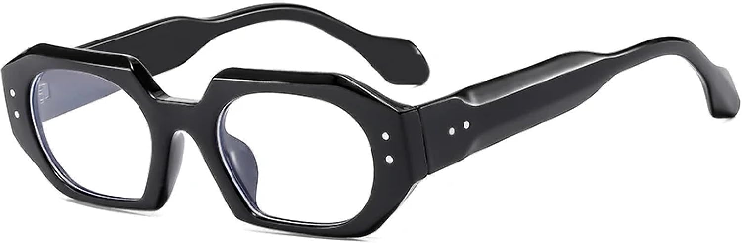 Солнцезащитные очки с защитой от УФ-излучения UV400 | Черные, с толстыми дужками, контрастного цвета | Для женщин и мужчин, для занятий спортом на открытом воздухе и вождения DSVIGF, Black Clear
Солнцезащитные очки с защитой от УФ-излучения UV400 | Черные, с толстыми дужками, контрастного цвета | Для женщин и мужчин, для занятий спортом на открытом воздухе и вождения DSVIGF, Black Clear