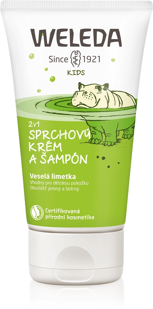 Детский крем для душа и шампунь для детей «два в одном» Weleda, 150 мл
Детский крем для душа и шампунь для детей «два в одном» Weleda, 150 мл