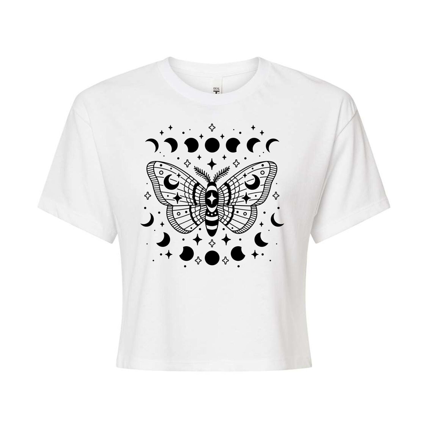 Укороченная футболка с рисунком Luna Moth для юниоров Licensed Character, белый
Укороченная футболка с рисунком Luna Moth для юниоров Licensed Character, белый