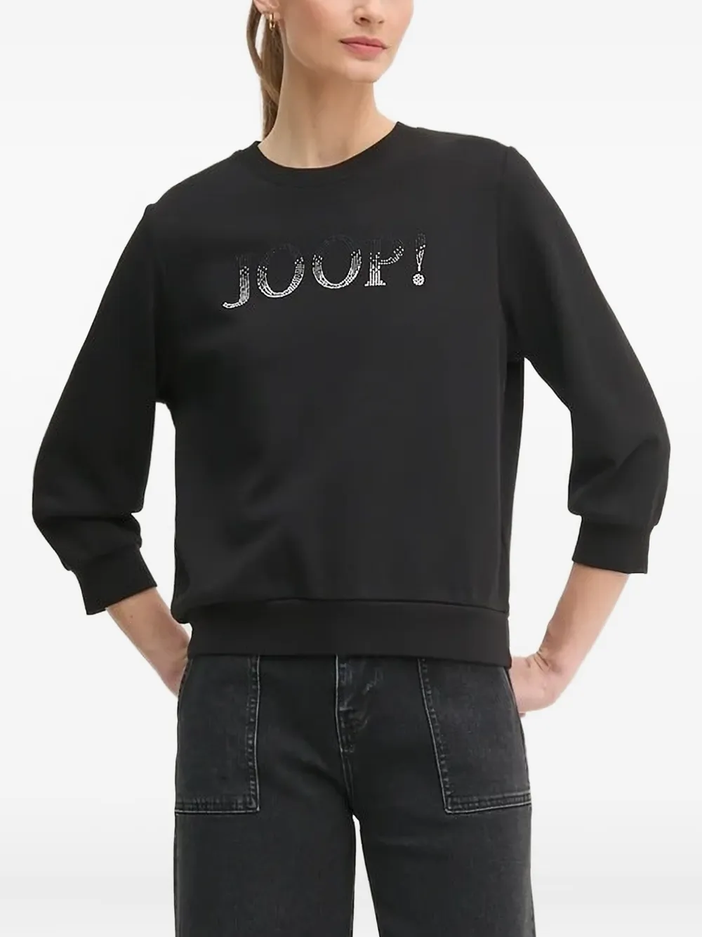 Толстовка с кристаллами Joop!, черный
Толстовка с кристаллами Joop!, черный