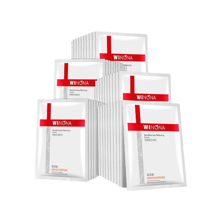 Увлажняющая шелковая маска для лица для облегчения аллергии, увлажнение и восстановление, 6 штук/1 коробка * 2/50 штук Winona
Увлажняющая шелковая маска для лица для облегчения аллергии, увлажнение и восстановление, 6 штук/1 коробка * 2/50 штук Winona