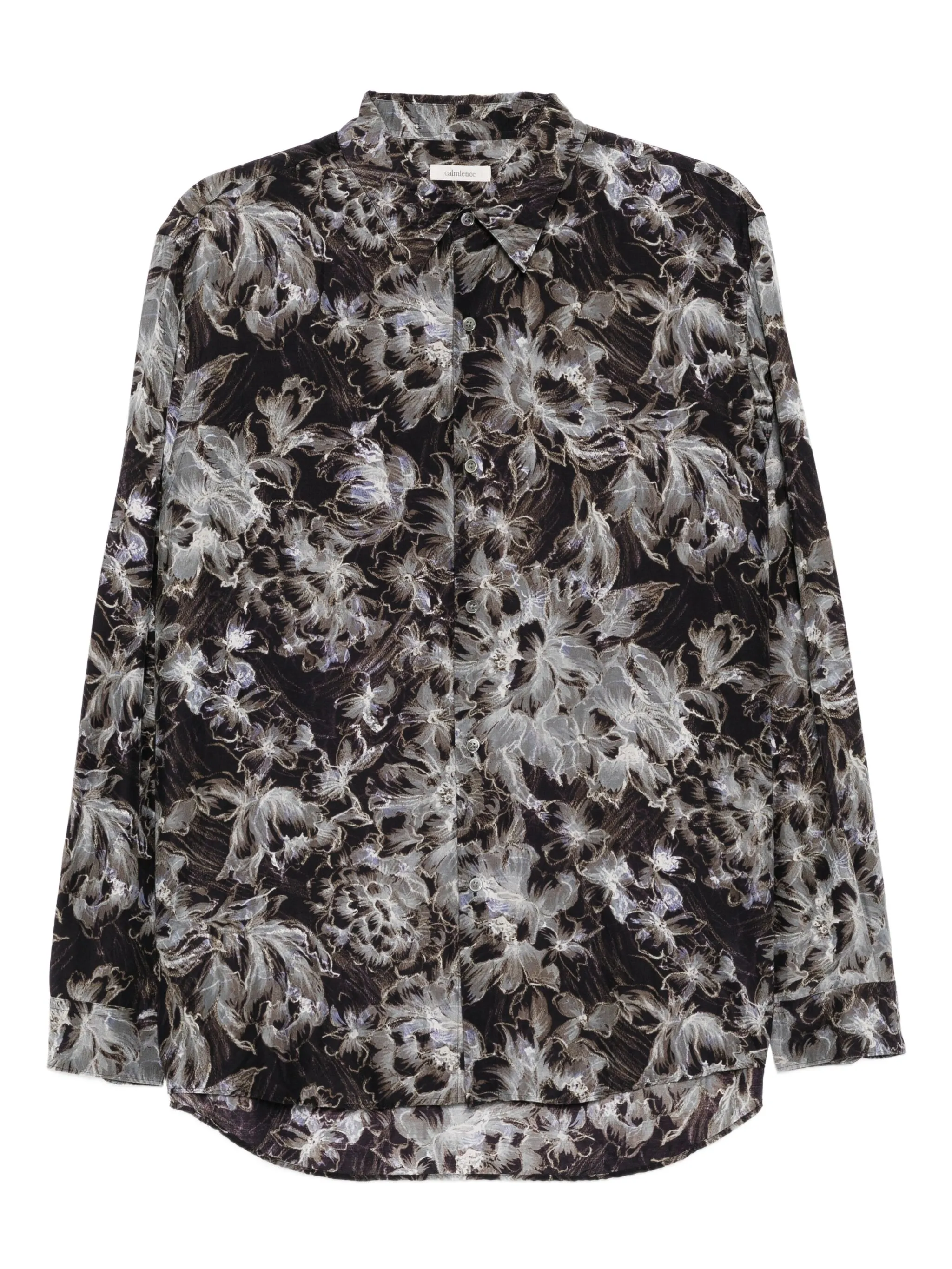 Рубашка с принтом Calmlence, черный
Рубашка с принтом Calmlence, черный