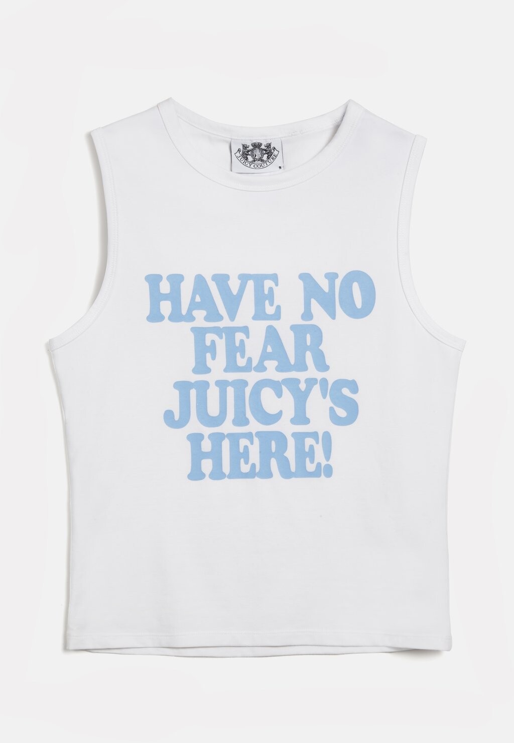 Топ HAVE NO FEAR TANK Juicy Couture, белый
Топ HAVE NO FEAR TANK Juicy Couture, белый