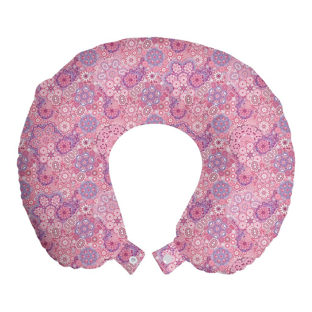ABAKUHAUS Mauve Дорожная подушка для шеи, Цветочный фольклор, Пенопластовые дорожные принадлежности для самолета и автомобиля, 30x30 см, Сушеная роза
ABAKUHAUS Mauve Дорожная подушка для шеи, Цветочный фольклор, Пенопластовые дорожные принадлежности для самолета и автомобиля, 30x30 см, Сушеная роза