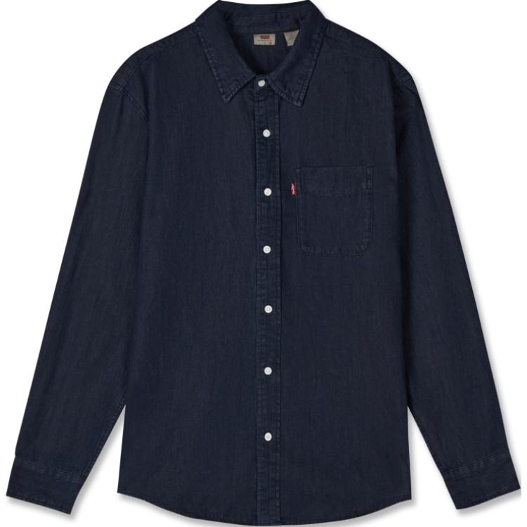 Levis Мужская рубашка темно-синего цвета
Levis Мужская рубашка темно-синего цвета