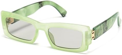 Модные солнцезащитные очки 2027 года: яркие прямоугольные, ретро, двухцветные, с защитой от УФ-излучения UV400, квадратные солнцезащитные очки для мужчин MTZJH, Green Light Gray
Модные солнцезащитные очки 2027 года: яркие прямоугольные, ретро, двухцветные, с защитой от УФ-излучения UV400, квадратные солнцезащитные очки для мужчин MTZJH, Green Light Gray