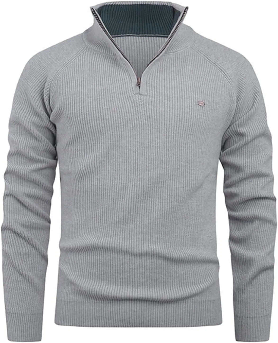 Свитер мужской Quarter Zip Pullover с воротником стойкой
Свитер мужской Quarter Zip Pullover с воротником стойкой