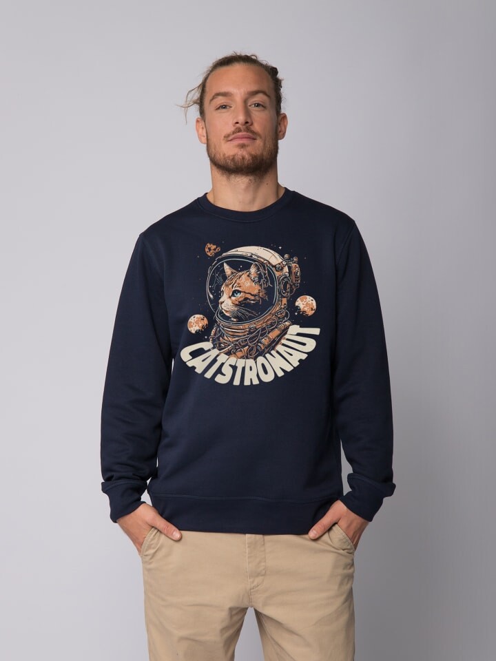 Толстовка wat Apparel Sweatshirt Catstronaut, темно-синий
Толстовка wat Apparel Sweatshirt Catstronaut, темно-синий
