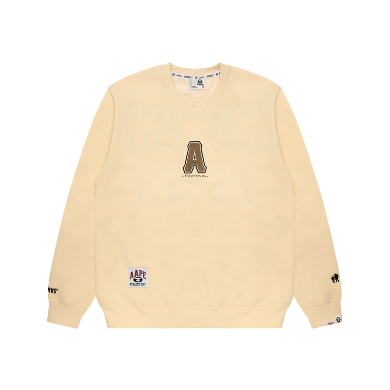Свитшот A Bathing APE с логотипом Athletic Aape, Ecru Ivn
Свитшот A Bathing APE с логотипом Athletic Aape, Ecru Ivn