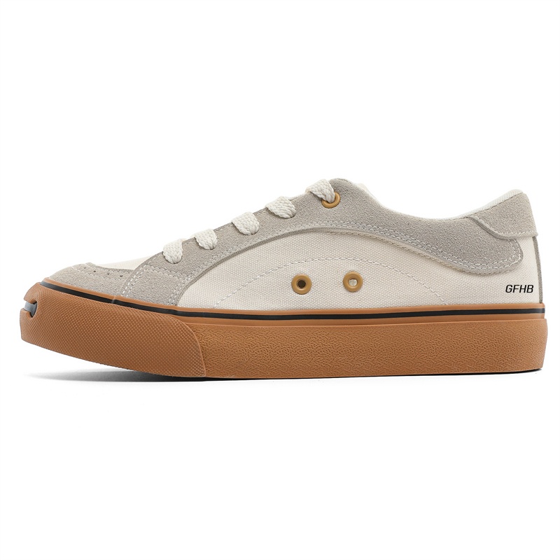 Износостойкие дышащие низкие детские кроссовки для скейтбординга для подростков Kung Fu partners, бежевый 
Износостойкие дышащие низкие детские кроссовки для скейтбординга для подростков Kung Fu partners, бежевый