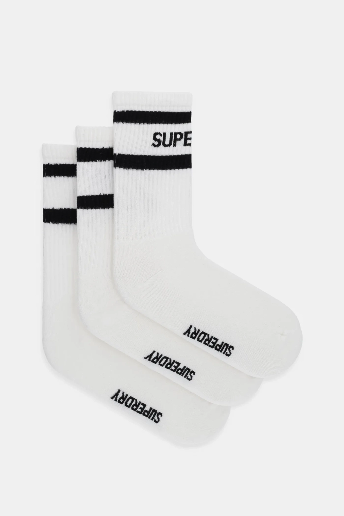 3 упаковки носков Superdry, белый
3 упаковки носков Superdry, белый