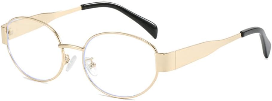 Женские солнцезащитные очки в маленькой металлической оправе овальной формы, модные, класса люкс, с защитой от УФ-излучения UV400, мужские винтажные солнцезащитные очки generic, Gold Clear
Женские солнцезащитные очки в маленькой металлической оправе овальной формы, модные, класса люкс, с защитой от УФ-излучения UV400, мужские винтажные солнцезащитные очки generic, Gold Clear