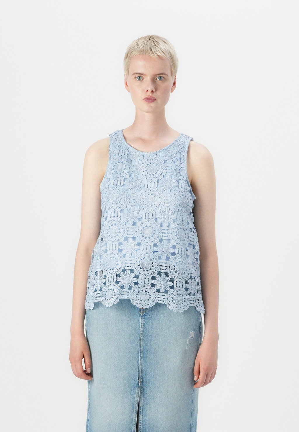 Топ VIADO - Blouse VILA, светло-голубой
Топ VIADO - Blouse VILA, светло-голубой