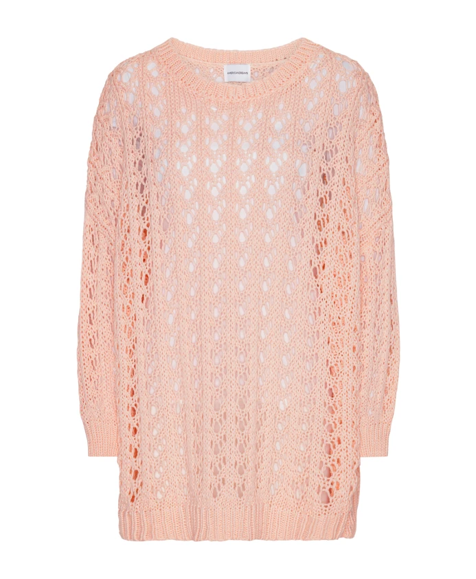 Ажурный хлопковый пуловер Luna Americandreams, оранжевый
Ажурный хлопковый пуловер Luna Americandreams, оранжевый