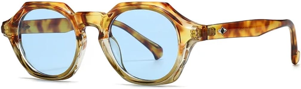 Модные женские и мужские винтажные солнцезащитные очки из толстого ацетата с защитой от УФ-излучения UV400, поляризованные, в стиле ретро, многоугольные VFDHN, Tyj509-1
Модные женские и мужские винтажные солнцезащитные очки из толстого ацетата с защитой от УФ-излучения UV400, поляризованные, в стиле ретро, многоугольные VFDHN, Tyj509-1