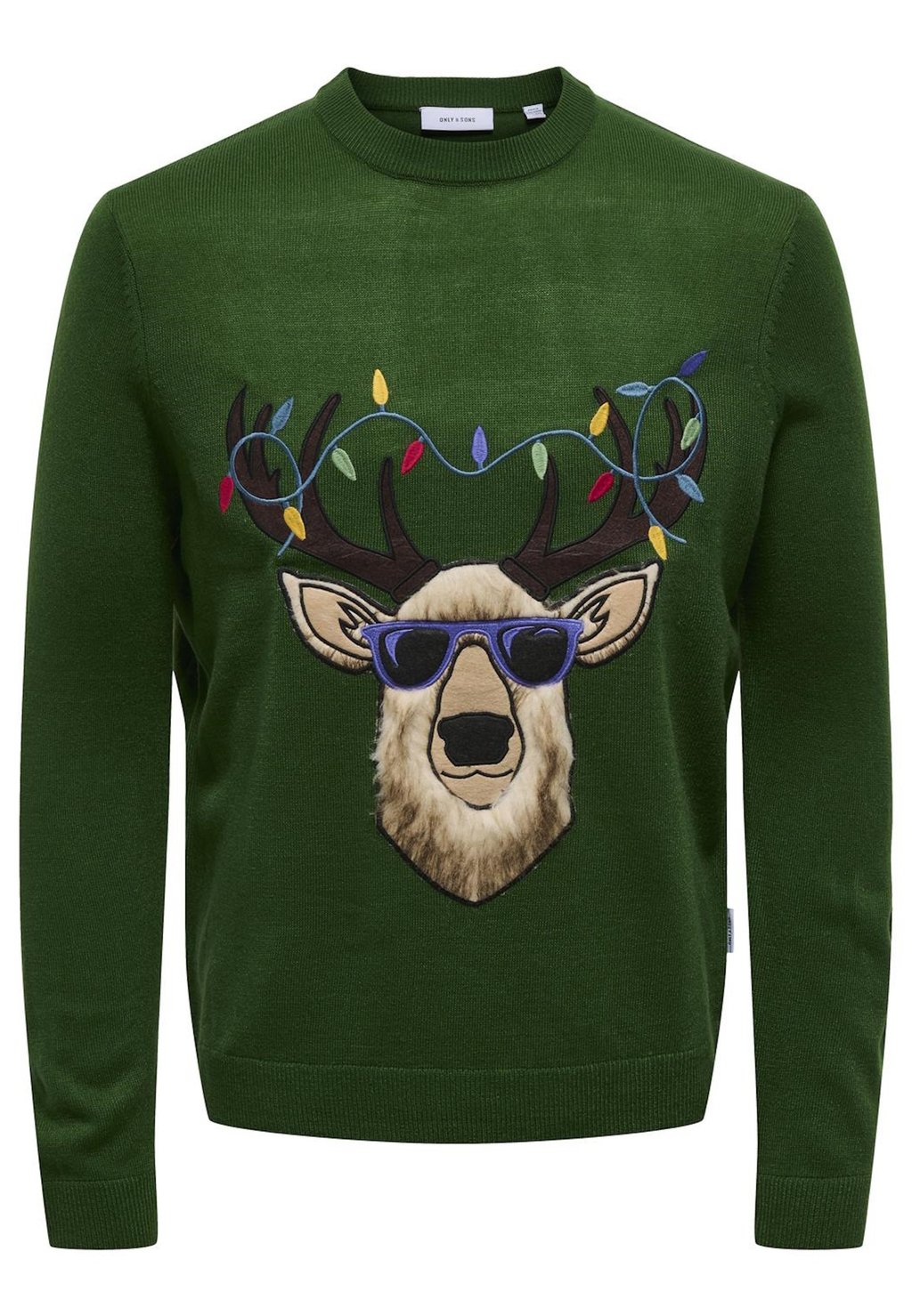 Джемпер XMAS APLICATION R-NECK Only & Sons, зеленый
Джемпер XMAS APLICATION R-NECK Only & Sons, зеленый