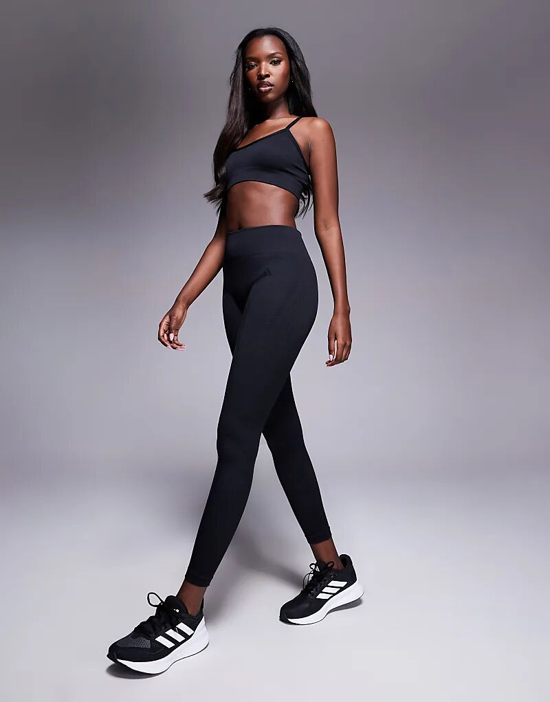 Трикотажные леггинсы adidas Training полной длины черного цвета Adidas Performance
Трикотажные леггинсы adidas Training полной длины черного цвета Adidas Performance