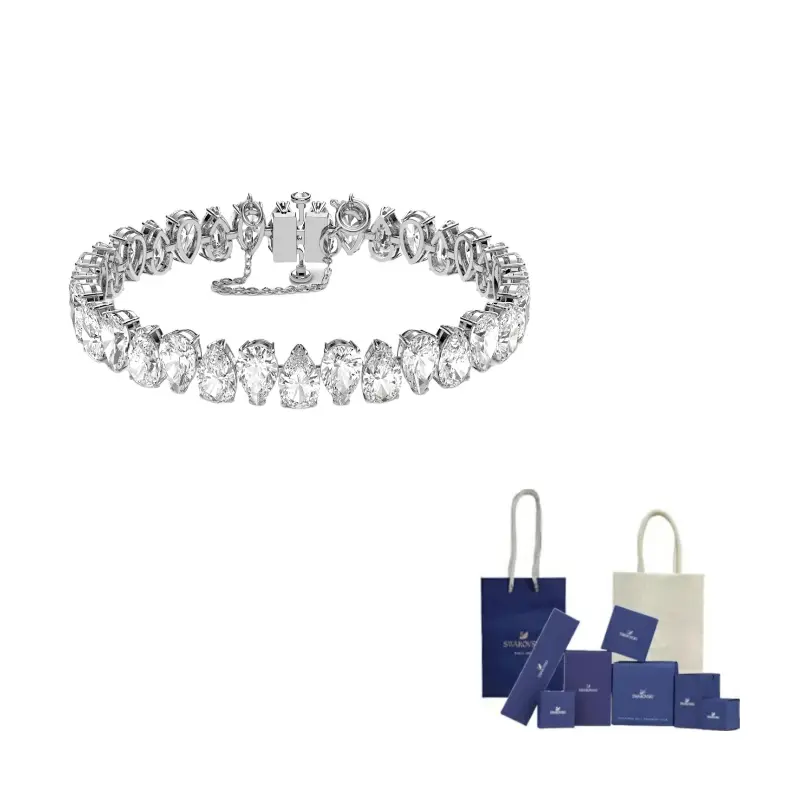 Браслет с кристаллами Millenia Crystal Swarovski, белый
Браслет с кристаллами Millenia Crystal Swarovski, белый