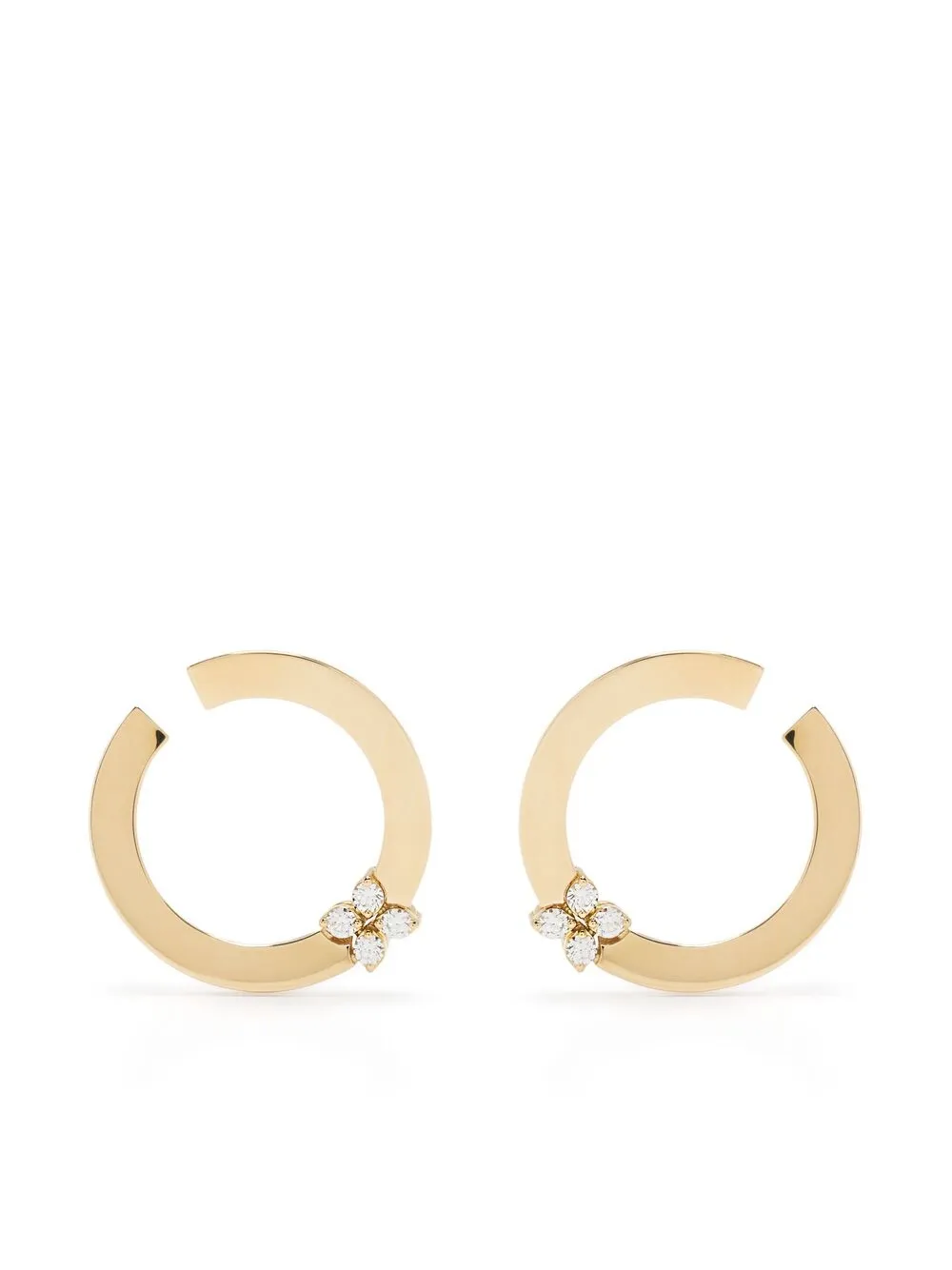 Серьги Love in Verona из желтого золота с бриллиантами Roberto Coin, золотой
Серьги Love in Verona из желтого золота с бриллиантами Roberto Coin, золотой