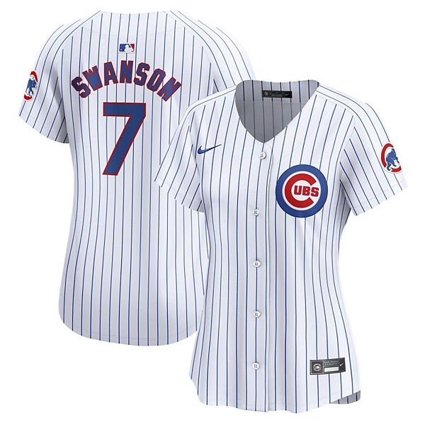 Женская белая домашняя лимитированная футболка игрока Chicago Cubs Dansby Swanson Nike, Белый, Женская белая домашняя лимитированная футболка игрока Chicago Cubs Dansby Swanson Nike
Женская белая домашняя лимитированная футболка игрока Chicago Cubs Dansby Swanson Nike, Белый, Женская белая домашняя лимитированная футболка игрока Chicago Cubs Dansby Swanson Nike