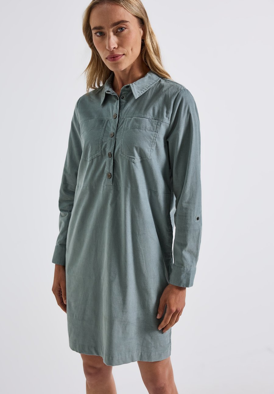 Платье Street One Shirt dress, Blau/Blue-Grey
Платье Street One Shirt dress, Blau/Blue-Grey