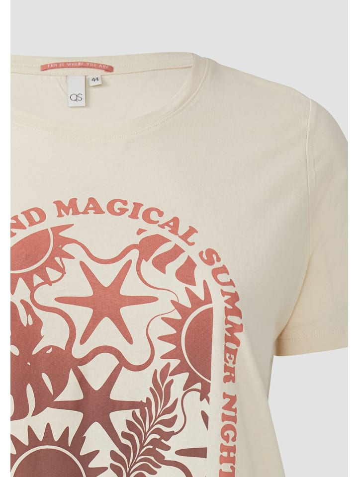 Футболка QS, бежевый
Футболка QS, бежевый