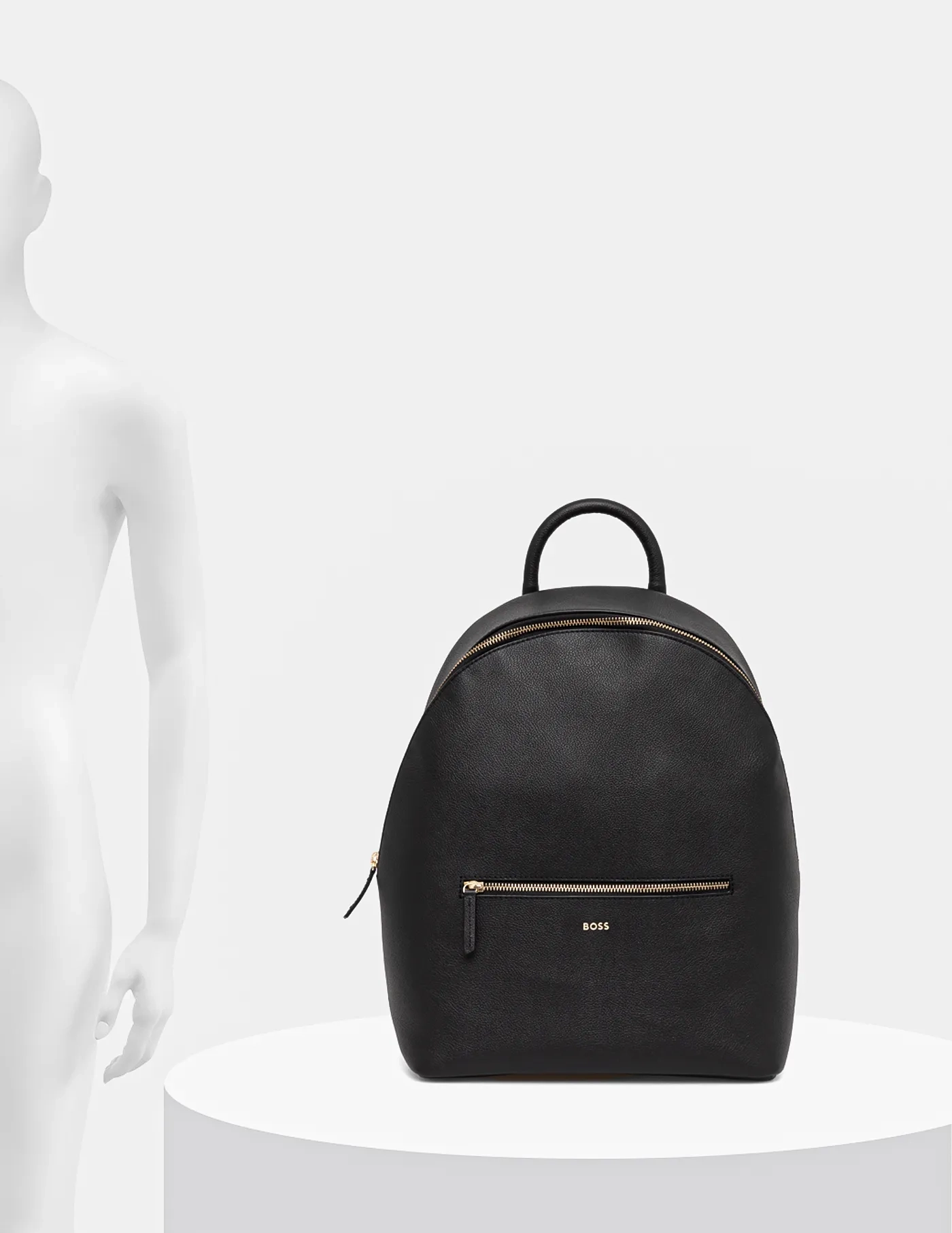 Кожаный рюкзак BOSS, черный
Кожаный рюкзак BOSS, черный
