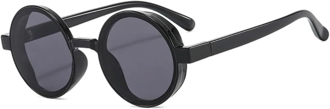 Солнцезащитные очки для мужчин и женщин - защита UV400 - круглые линзы в стиле панк желто-оранжевого цвета, цветные, для занятий спортом на открытом воздухе и вождения DSVIGF, Black Grey
Солнцезащитные очки для мужчин и женщин - защита UV400 - круглые линзы в стиле панк желто-оранжевого цвета, цветные, для занятий спортом на открытом воздухе и вождения DSVIGF, Black Grey