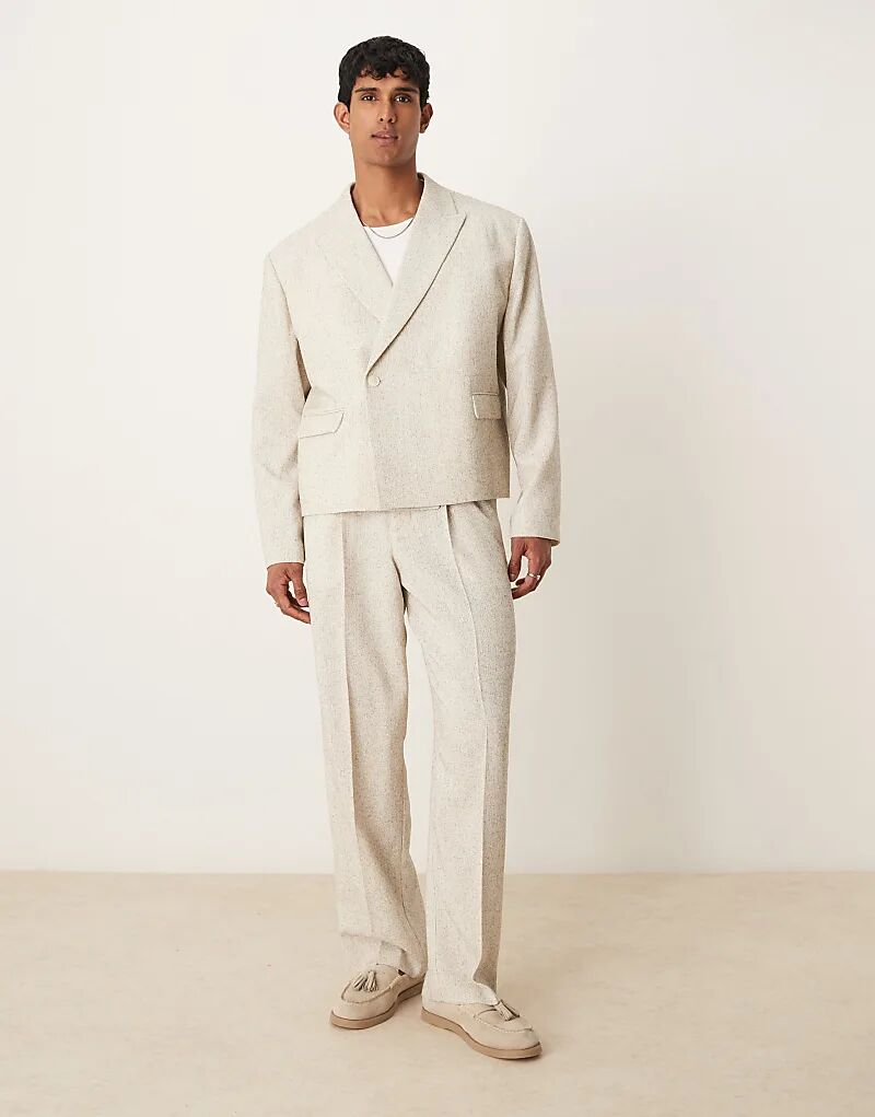 Широкие брюки ASOS DESIGN кремового цвета
Широкие брюки ASOS DESIGN кремового цвета