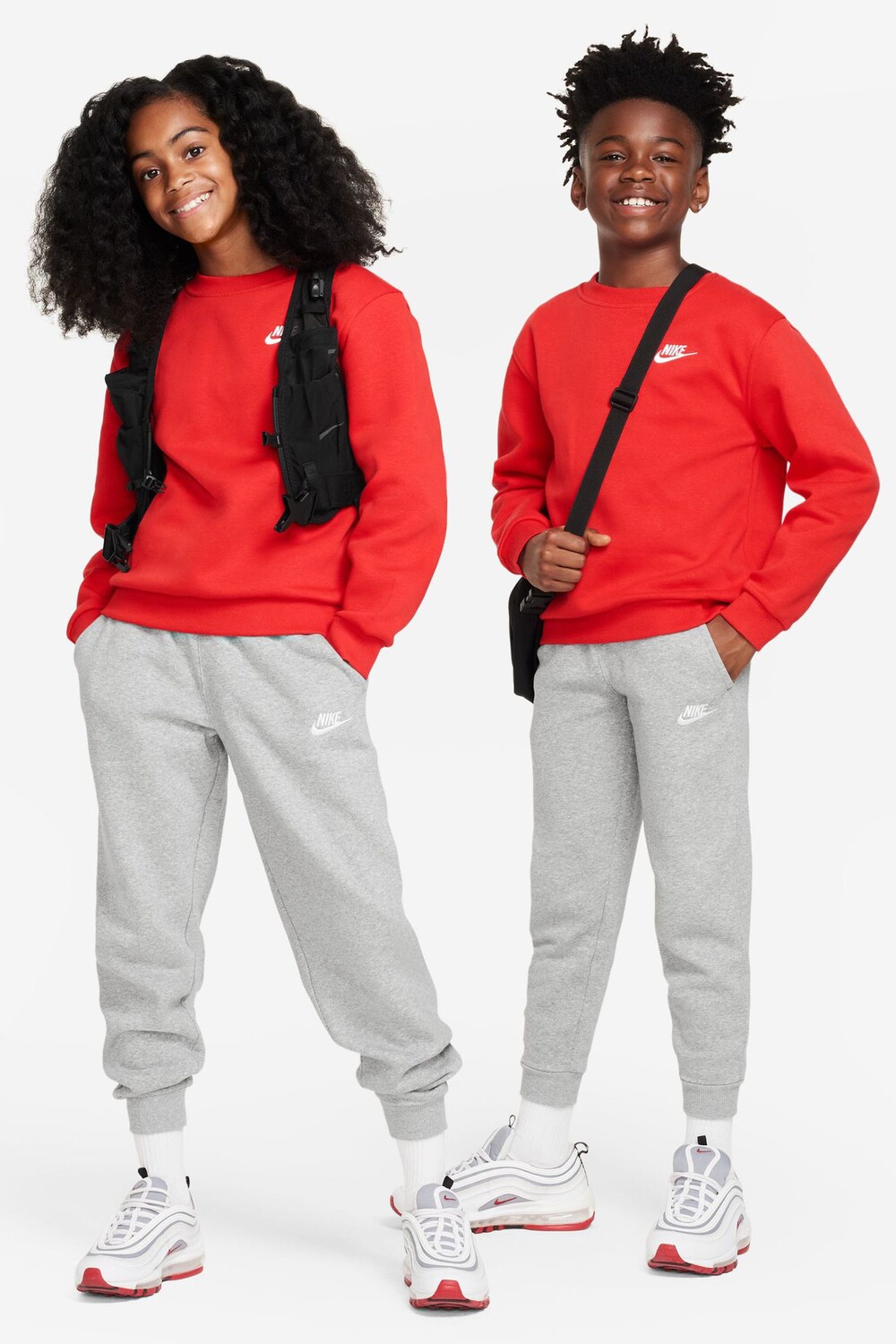 Клубные флисовые спортивные штаны Nike, серый 
Клубные флисовые спортивные штаны Nike, серый