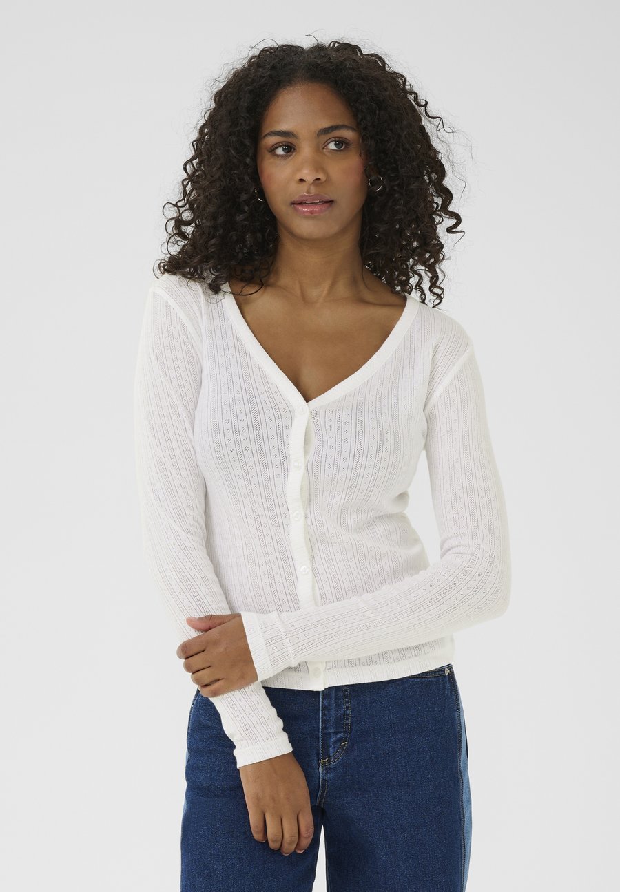 Кардиган Kaffe Cardigan, Chalk/Off-White
Кардиган Kaffe Cardigan, Chalk/Off-White