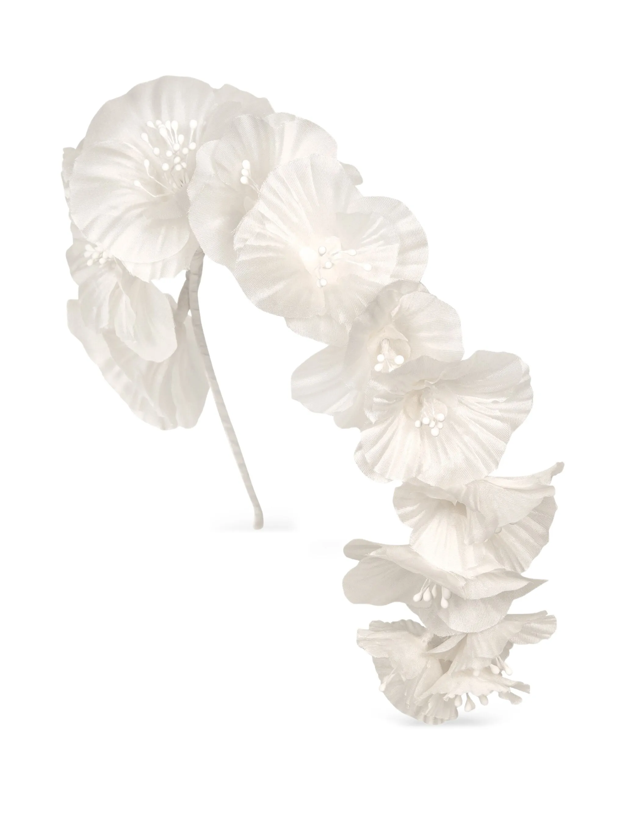 Ободок с цветочной аппликацией Jennifer Behr, белый
Ободок с цветочной аппликацией Jennifer Behr, белый