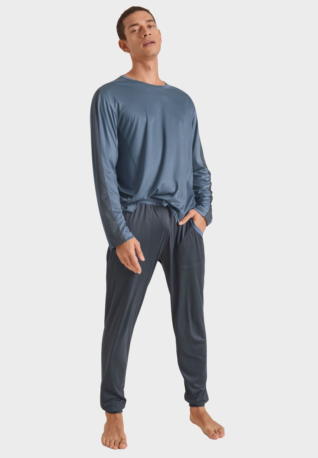 Мужские пижамные штаны Deepsleep-Wear, регулирующие влажность CALIDA, антрацит 
Мужские пижамные штаны Deepsleep-Wear, регулирующие влажность CALIDA, антрацит