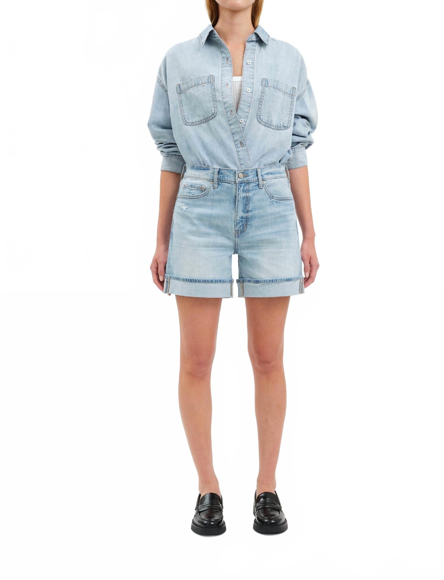 "Шорты Easy Rider с манжетами в цвете Dew Drop" DAZE, Dew Drop
"Шорты Easy Rider с манжетами в цвете Dew Drop" DAZE, Dew Drop