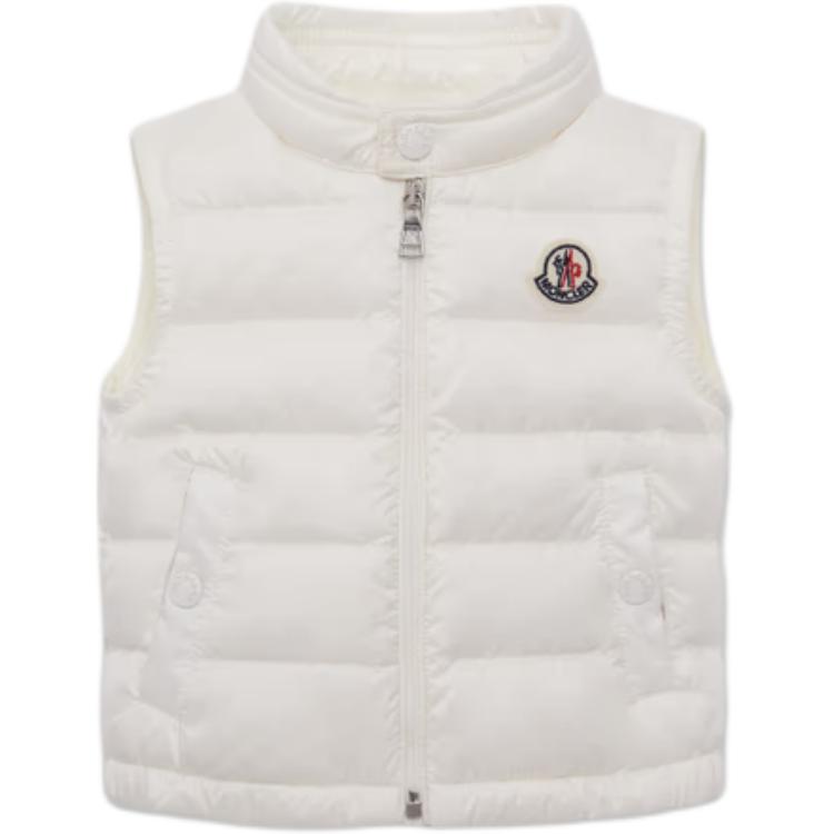Moncler Белая жилетка для малышей
Moncler Белая жилетка для малышей