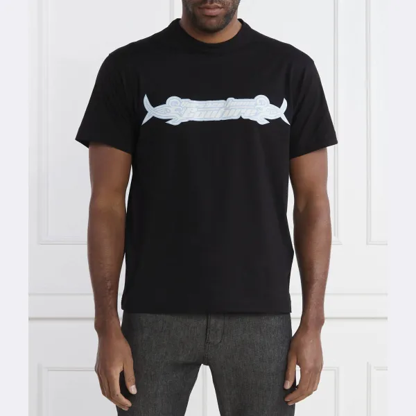 Футболка стандартного кроя Versace, черный
Футболка стандартного кроя Versace, черный