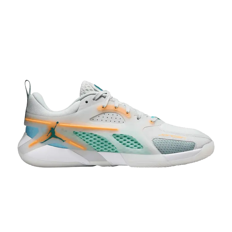 Кроссовки Jordan Heir 'Off White Mineral Teal Orange', белый
Кроссовки Jordan Heir 'Off White Mineral Teal Orange', белый