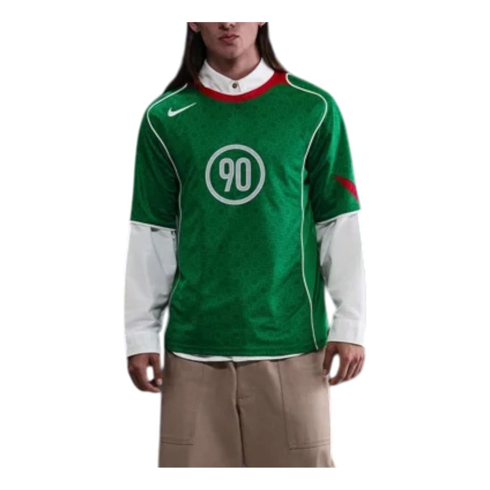 Джерси Nike x Total 90 Dri-Fit Soccer Jersey 'Classic Green'
Джерси Nike x Total 90 Dri-Fit Soccer Jersey 'Classic Green'