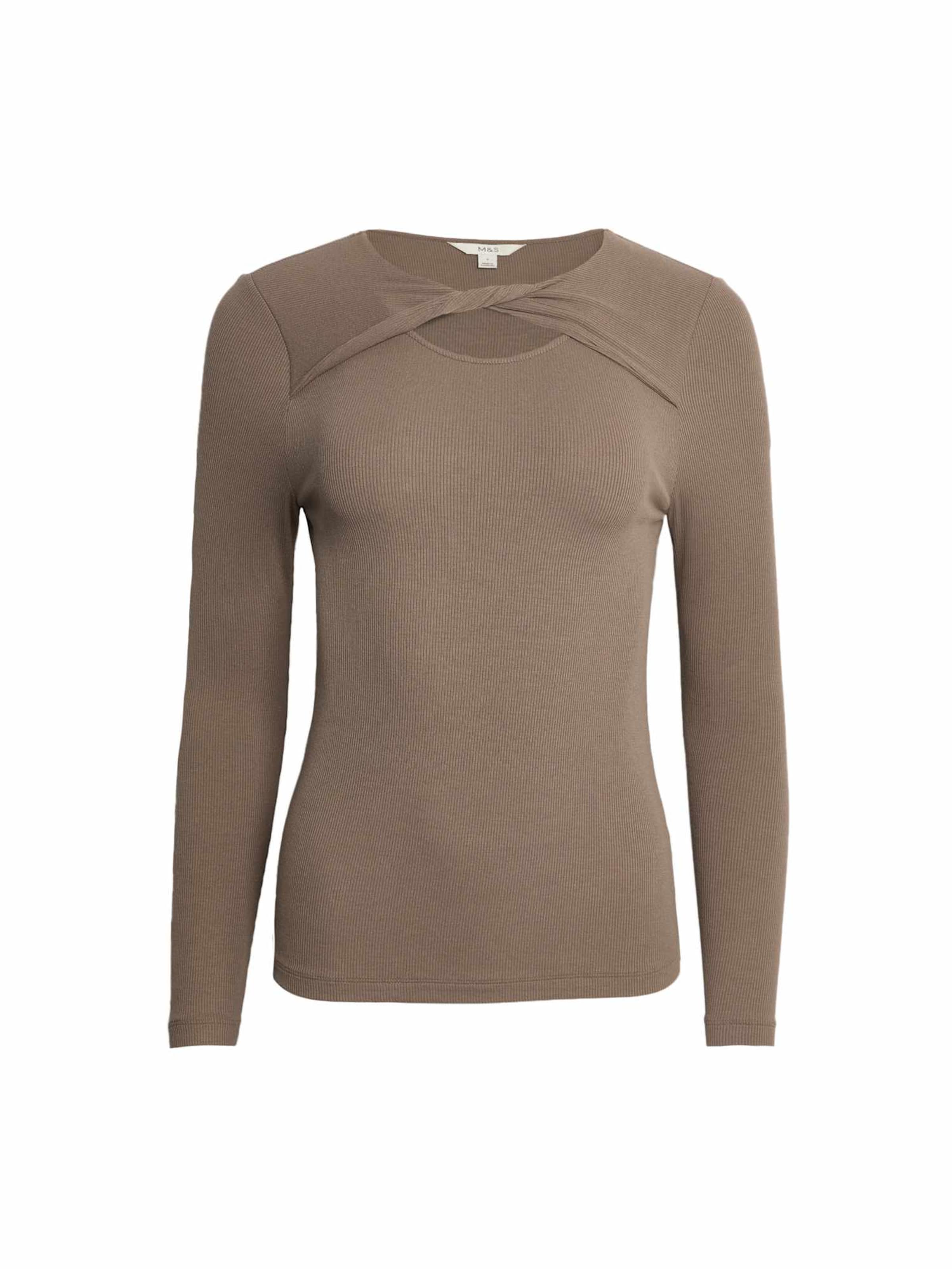 Marks & Spencer Лонгслив в коричневом цвете
Marks & Spencer Лонгслив в коричневом цвете