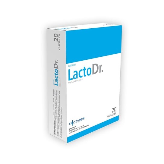 LactoDr.20 капсулы с пробиотиком GG (ATCC 53103) Diather 
LactoDr.20 капсулы с пробиотиком GG (ATCC 53103) Diather