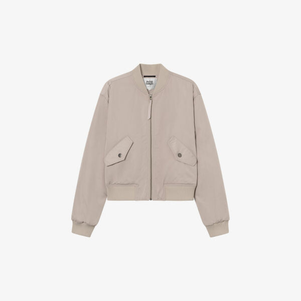 Атласный бомбер свободного кроя jolie Twist & Tango, коричневый
Атласный бомбер свободного кроя jolie Twist & Tango, коричневый