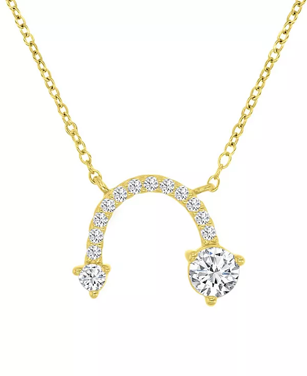 Ожерелье с подвеской в виде изогнутой стрелы из кубического циркония, покрытое 14-каратным золотом (также доступно в вариантах из розового золота и стерлингового серебра) Macy'S, gold
Ожерелье с подвеской в виде изогнутой стрелы из кубического циркония, покрытое 14-каратным золотом (также доступно в вариантах из розового золота и стерлингового серебра) Macy'S, gold