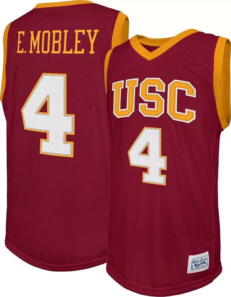 Оригинальная Мужская Retro Brand Баскетбольная майка USC Trojans Crimson Evan Mobley, реплика
Оригинальная Мужская Retro Brand Баскетбольная майка USC Trojans Crimson Evan Mobley, реплика