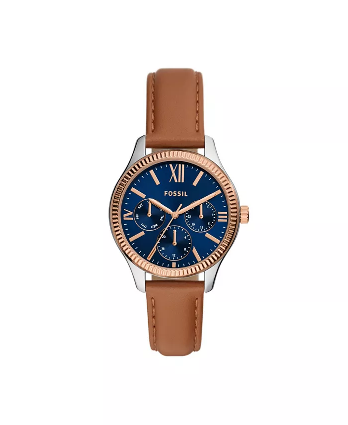 Женские часы Rye Multifunction из коричневой кожи, 36 мм Fossil
Женские часы Rye Multifunction из коричневой кожи, 36 мм Fossil