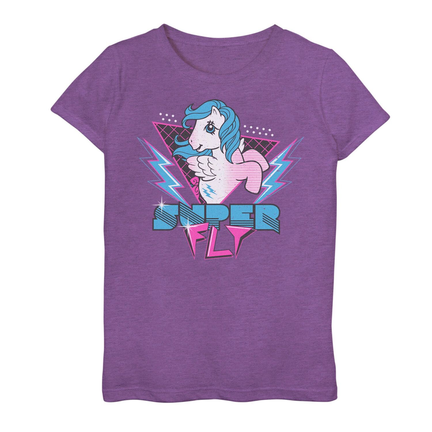 Футболка с рисунком My Little Pony Super Fly Pony для девочек 7–16 лет My Little Pony
Футболка с рисунком My Little Pony Super Fly Pony для девочек 7–16 лет My Little Pony