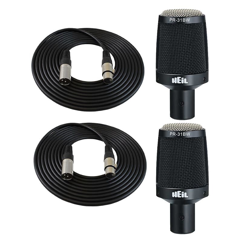 Комплект микрофонов Heil PR31BW Short Barrel Large Diaphragm Dynamic Microphone
Комплект микрофонов Heil PR31BW Short Barrel Large Diaphragm Dynamic Microphone
